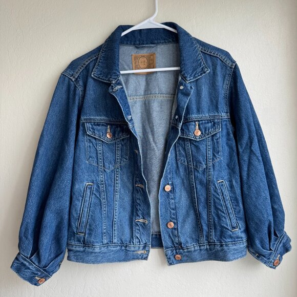 Gap X Doen Kids Oversized Icon Denim Jacket - Picture 1 of 5